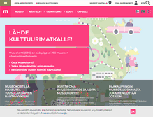 Tablet Screenshot of museot.fi